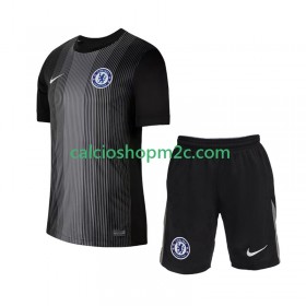 Chelsea Portiere Bambino Maglia Prima 2025/2026 Manica Corta